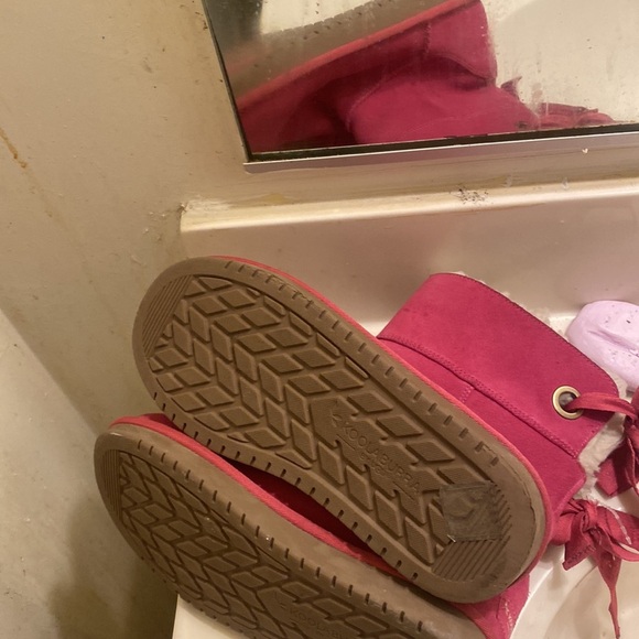 Uggs pink kookaburra boots size 3 maybe kids not sure new beautiful - Picture 6 of 16